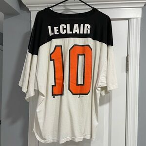 Vintage John LeClair t shirt Jersey